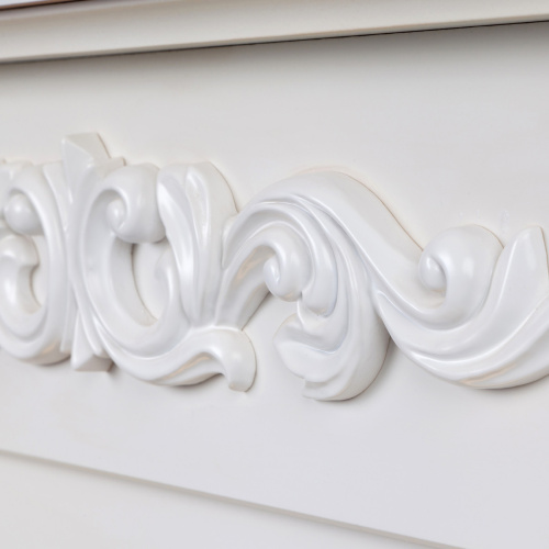 Портал для электрокамина Dominica STD WT угловой