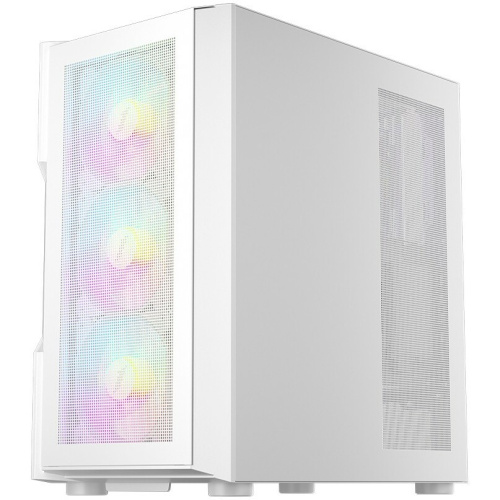 Корпус 1STPLAYER Trilobite T7-P White (T7-P-WH-4F1-W) / ATX / 4x120mm LED fans