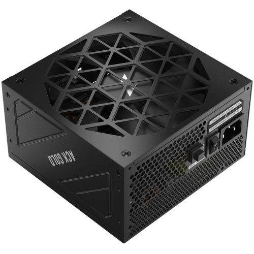 Блок питания 1STPLAYER ACK Gold 850W Black (HA-850BA2-BK) / ATX 3.1, PCle 5.1, APFC, 80 Plus Gold, LLC+DC-DC, full Teapo caps, 140mm fan, full modular