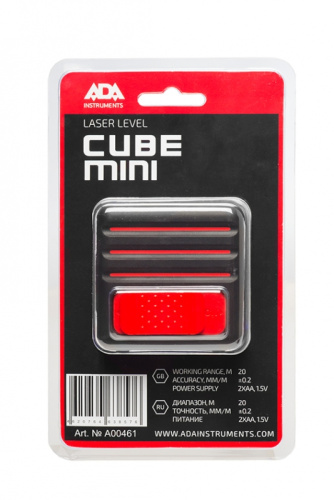 Лазерный уровень Ada Cube Mini Basic Edition (А00461)