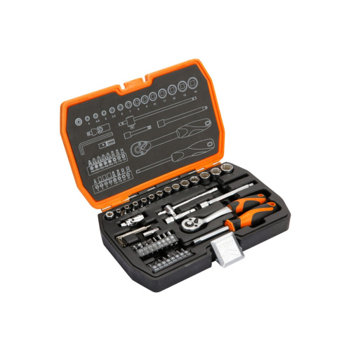 Набор инструмента Kendo 90562 1/4" с трещоткой 42 предмета