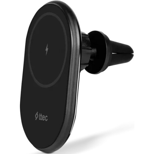 Автодержатель TTEC 2KS33S AirCharger Drive Go MagSafcompt In Car Holder+Charger Black