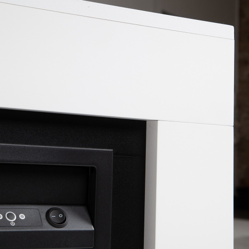 Портал каминный из МДФ RealFlame Orion 36 WT белый, под очаги Joker 36 и Flash 36