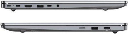 16" Ноутбук Tecno Megabook K16SDA серый