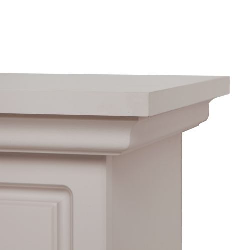 Портал каминный из МДФ RealFlame Theodor STD Theodor BG латте, под очаги (Majestic, Fobos, Eugene, 3D Olympic)