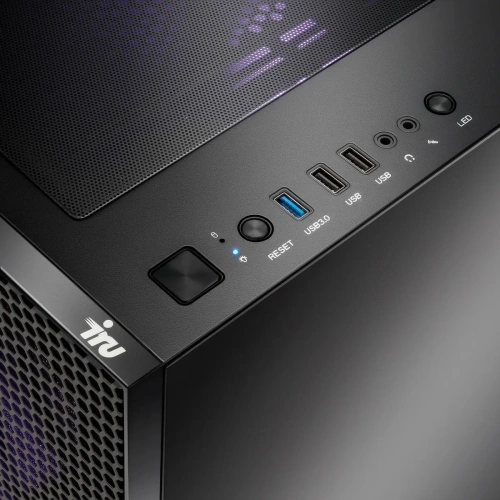 ПК IRU Strato 710Z7GP (2135204) TWR i7 13700K (3.4) 64Gb SSD1Tb UHDG 770 FreeDOS GbitEth 850W черный (RUS)
