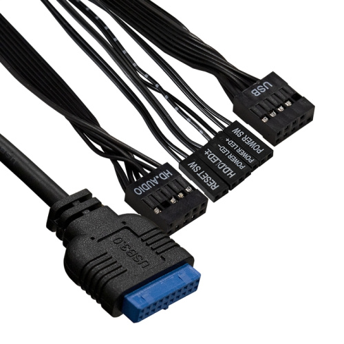 Корпус ExeGate MI-301U Desktop (mATX/mini-ITX, без БП, 1*USB+1*USB3.0, аудио, черный)