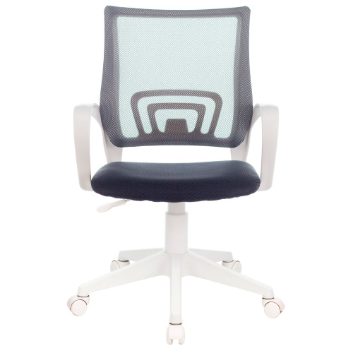 Кресло Бюрократ CH-W695NLT TW-04 TW-12 (CH-W695NLT/DG/TW-12) сетка/ткань темно-серый