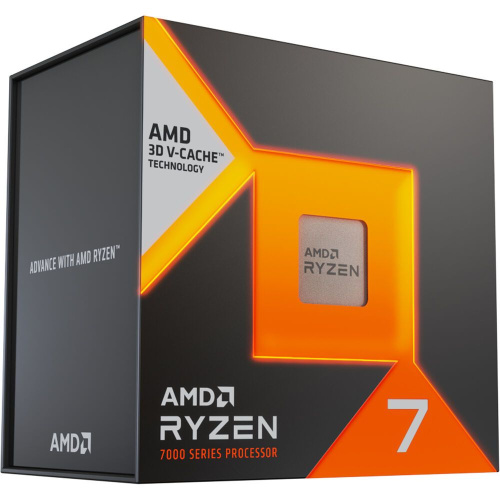 Процессор AMD Ryzen 7 7800X3D (100-100000910WOF) Box (Raphael, 5nm, C8/T16, Base 4,2GHz, Turbo 5,0GHz, RDNA 2 Graphics, L3 96Mb, TDP 120W, SAM5)