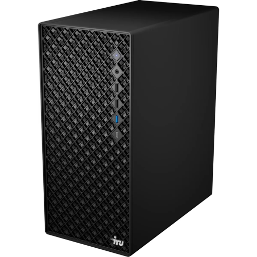 ПК iRU Tactio 520B6SB (2131205) AMD Ryzen 5 7600, DDR5 16ГБ, 512ГБ(SSD), AMD Radeon Graphics, FreeDOS, черный