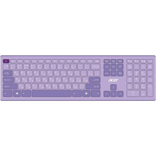Комплект клавиатура и мышь Acer OCC205 фиолетовый (ZL.ACCEE.00D)