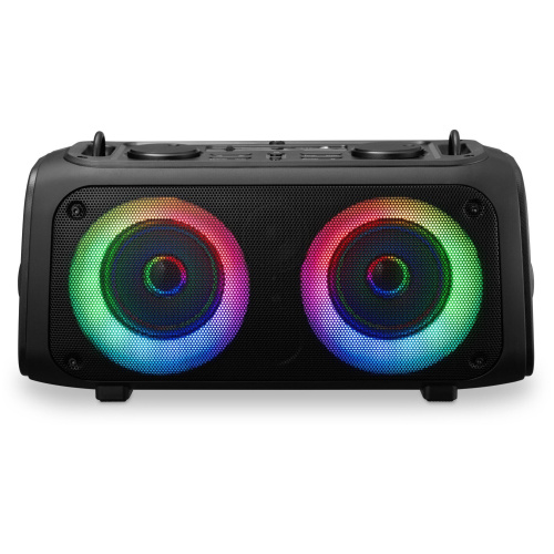 Портативная колонка Hyundai H-PS1030 черный/черный