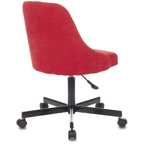 Кресло Бюрократ CH-340M/VELV88 красный Velvet 88 крестов. металл