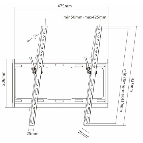 Кронштейн BENATEK PLASMA-33AB