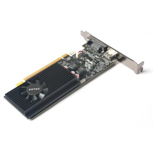 Видеокарта Zotac GeForce GT 1030 (ZT-P10300A-10L) 2GB GDDR5 ,64bit, HDCP, HDMI/DVD-D, RTL