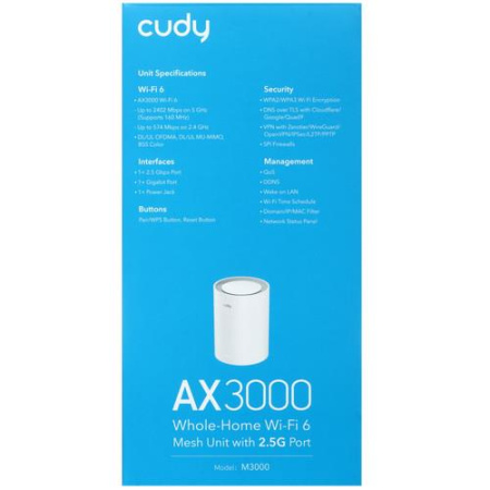 MESH-комплект Cudy M3000 (1-Pack)