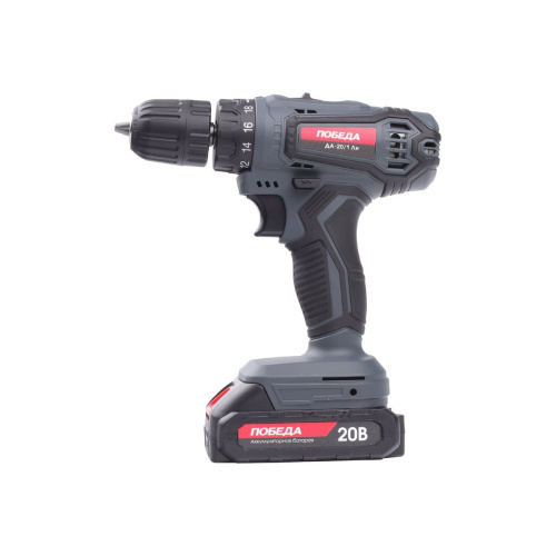 Дрель-шуруповерт Победа ДА-20/1 Ли (180201700) 2,0Ач, 1 АКБ+ЗУ