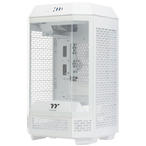 Корпус Thermaltake The Tower 250 Snow mITX без БП (CA-1Z9-00S6WN-00)