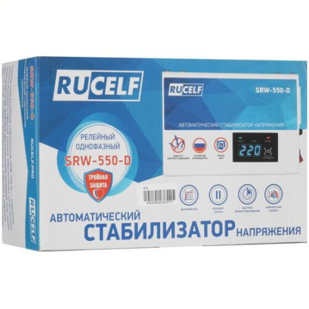 Стабилизатор напряжения RUCELF SRW-550-D