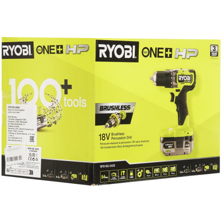 Дрель-шуруповерт Ryobi RPD18C1-242S (5133006524)