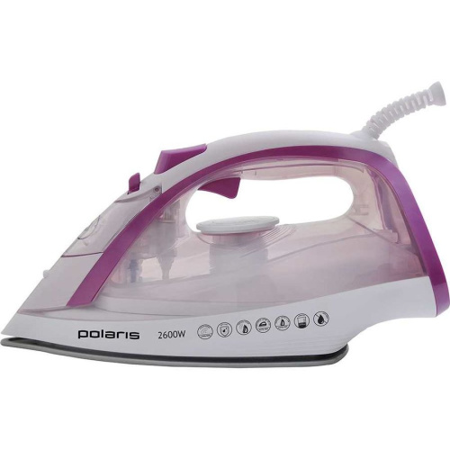 Утюг Polaris PIR 2668AK белый/розовый