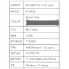 16" Ноутбук Tecno Megabook K16SDA серый
