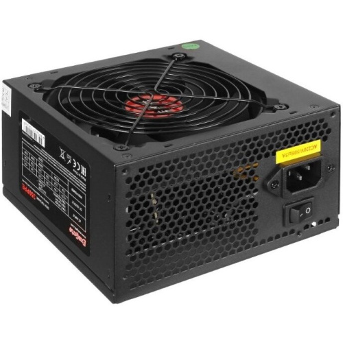 Блок питания ExeGate 500PPE EX284698RUS 500WATX, PC, black, APFC, 12cm, 24p+(4+4)p PCI-E, 3*IDE, 5*SATA