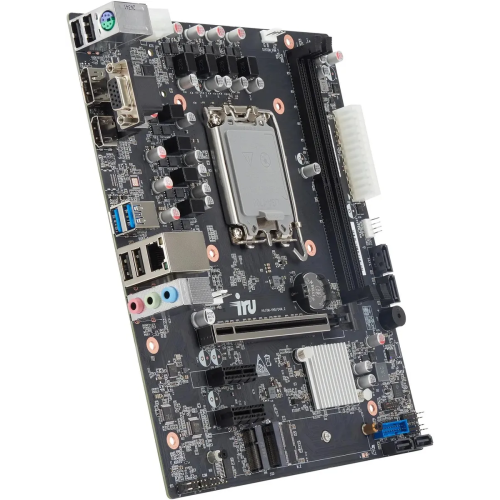 Материнская плата IRU H610M-VHD/D4M.2, LGA 1700, mATX, Ret