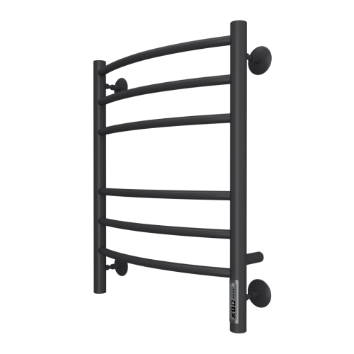 Электрический полотенцесушитель Terminus КС Классик П6 450х600 матовый черный