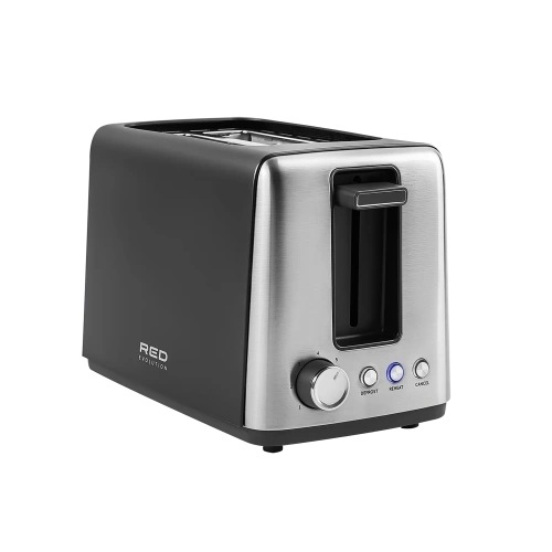 Тостер Red Solution RT-44 темно-серый/серебристый