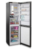 Холодильник с морозильником Бирюса B980NF черный