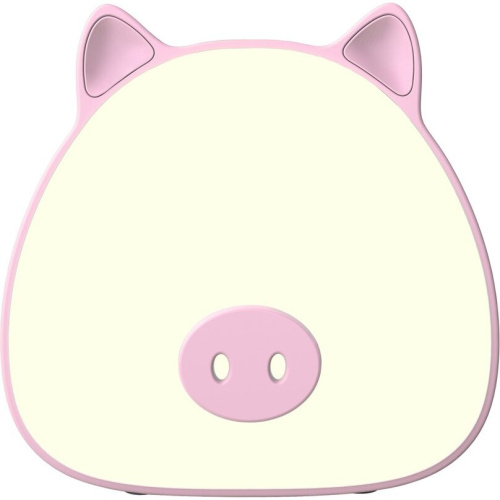 Ночник Gauss NN7034 поросенок розовый