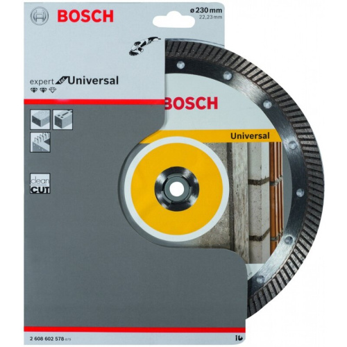 Алмазный диск Bosch (2608602578) 230-22.23 Expert for Universal