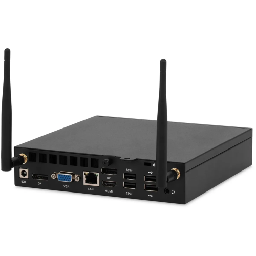 ПК Мини IRU 310H6ITF (1975183) i5 12400T (1.8) 8Gb SSD256Gb UHDG 730 Windows 11 Professional GbitEth WiFi BT черный