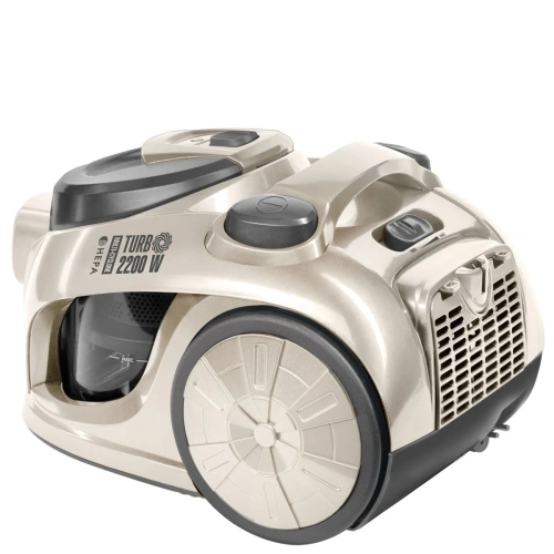 Пылесос EUROSTEK EVC-3007 серебристый 2200/400 Вт, контейнер, 2,5 л.