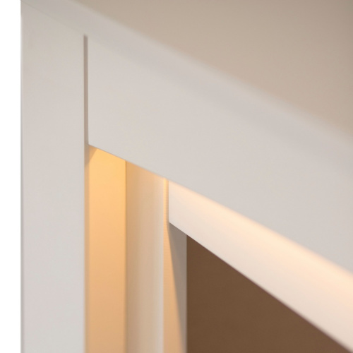 Электрокамин RealFlame Canada 25,5 WT белый с очагом Sparta 25,5 LED