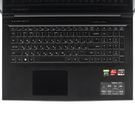 17.3" Ноутбук MAIBENBEN X17A черный