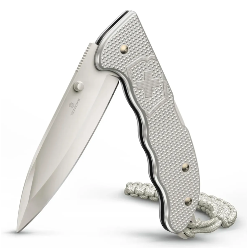 Нож перочинный Victorinox Evoke Alox (0.9415.D26) 136мм 5функц. серебристый