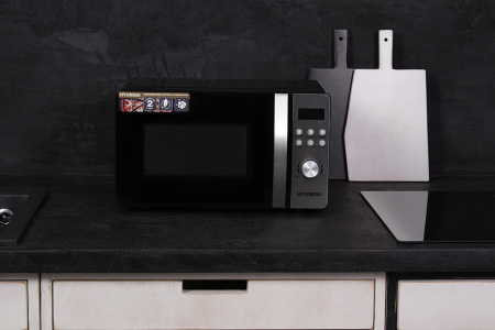 Микроволновая печь Hyundai HYM-D2071 серебристый