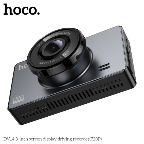 Видеорегистратор HOCO DV14 3-inch screen display 720P серый