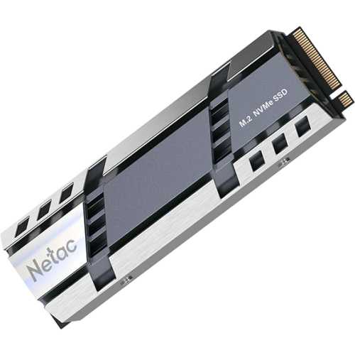 SSD Netac NV150HK (NT01NV150HK-4T0-E4X) 4Tb M.2 2280, PCI-E 5 x4, 3D NAND, 1400/13000MBs, heatsink
