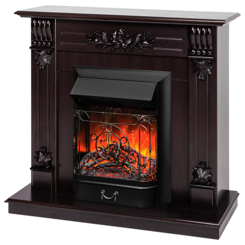 Электрокамин RealFlame Ottawa DN венге премиум с очагом Majestic Lux Black