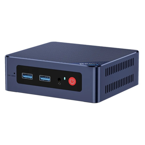 Мини ПК Beelink Mini S12 (BL/MINI S12/N95/8G/256G/Navy Blue) Intel Alder Lake N95, 4C/4T, Intel UHD 1.20 GHz(16EUs), 8GB DDR4 3200MHz RAM 256GB