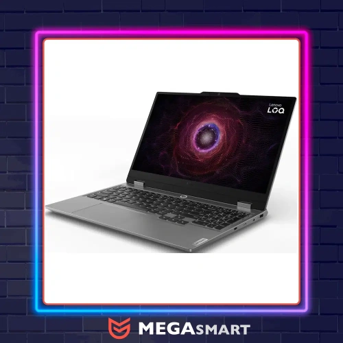 15.6" Ноутбук Lenovo LOQ 15IAX9, 15.6" (1920x1080) IPS 144 Гц/Intel Core i5-12450HX/16 ГБ DDR5/512 ГБ SSD/NVIDIA GeForce RTX 4060 для ноутбуков (8 Гб)/Без системы, Серый (83GS00ENRK)