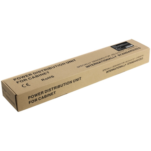 Блок розеток ExeGate ServerPro PDU-19H802 Al-8S-EU1.8CU-SW (EX280841RUS) 19", 1U, Алюминий, 8 Schuko, кабель с евровилкой VDE-250V-16A-3*1.5mm2