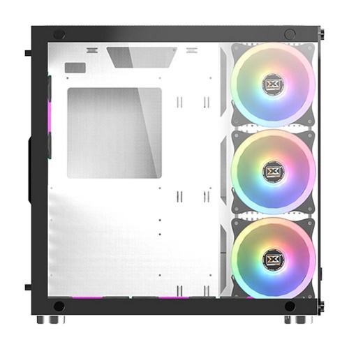 Корпус Xigmatek Aquarius Plus White EN46430 ATX, USB3.0x2+USB2.0x1, Front Left TG, 7PCS AY120 Fan