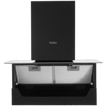 Вытяжка каминная Haier HVX-W682CBX черный/серебристый