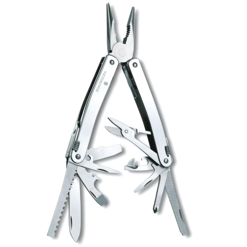 Мультитул Victorinox SwissTool Spirit X (3.0235.N) 105мм 35функц. серебристый подар.коробка