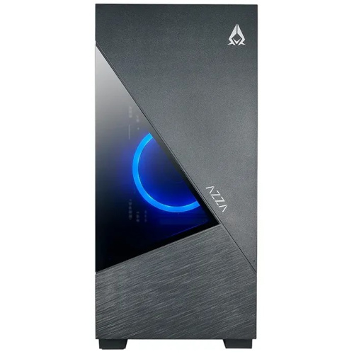 Корпус Azza Eclipse черный (CSAZ-440 Eclipse) без БП ATX 9x120mm 5x140mm 2xUSB2.0 1xUSB3.0 audio bott PSU