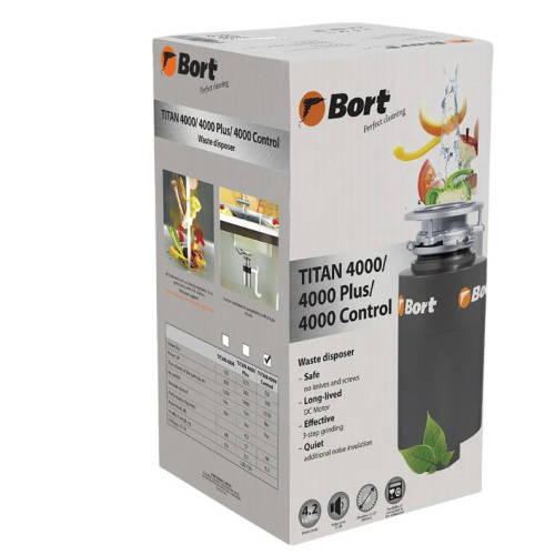 Измельчитель пищевых отходов BORT Titan 4000 Control